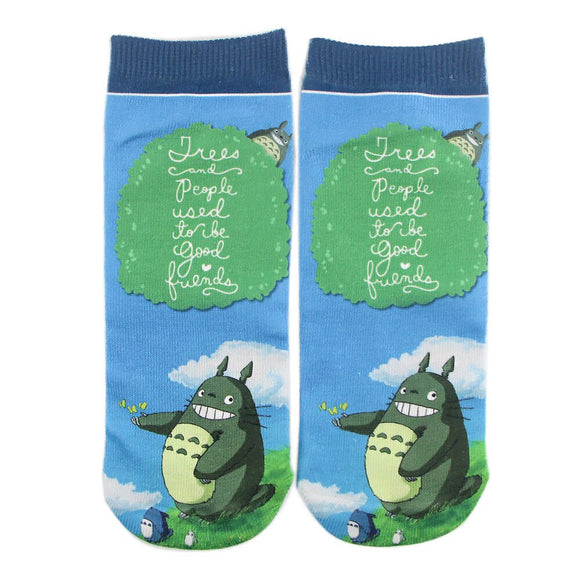 My Neighbor Totoro Socks: Totoro