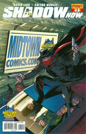 Shadow Now #1 Cover E Variant Midtown Comics Logo Cover