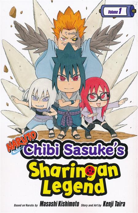 Naruto Chibi Sasuke Sharingan Legend Vol 01 (Of 03)