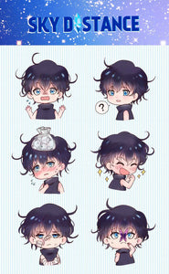 Sky Distance Sticker Sheet: Gau