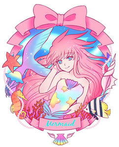 Sky Distance Sticker: Vera Mermaid