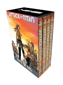 Attack on Titan box set Vol 01-04