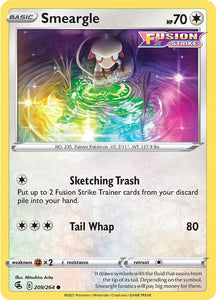 Pokemon TCG - Fusion Strike Card: Smeargle