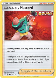 Pokemon TCG - single Strike Card: Mustard