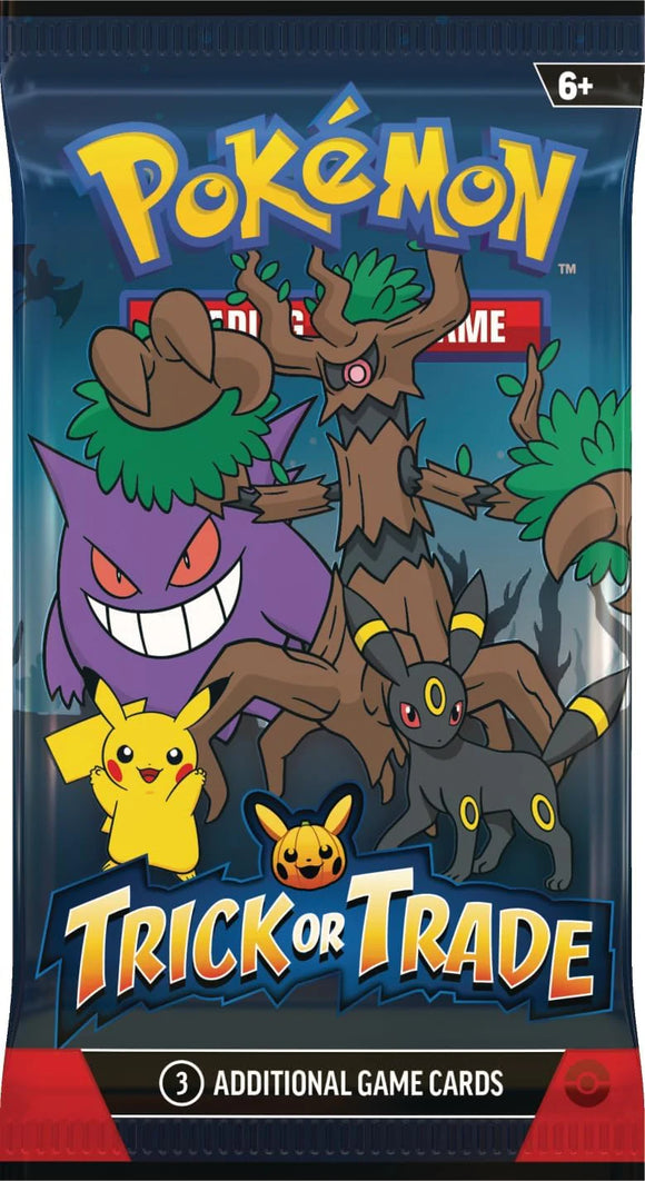 Pokémon TCG: Trick or Trade BOOster (2024) mini pack