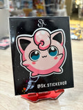 Pokemon Sticker Jiggly Puff