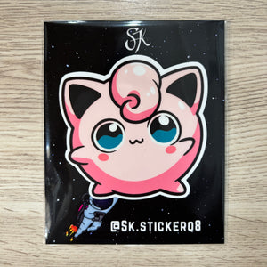 Pokemon Sticker Jiggly Puff