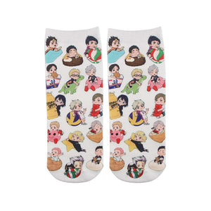 Haikyu!! Socks: Chibi Characteres