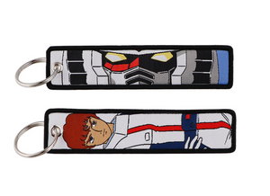 Gundam Keychain: Amuro Ray & RX-78