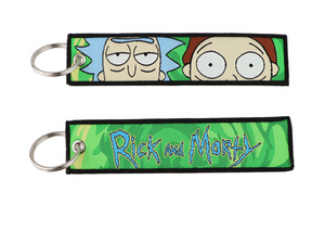 Rick and Morty Keychain