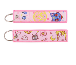 Sailor Moon Keychain: Artemis & Luna