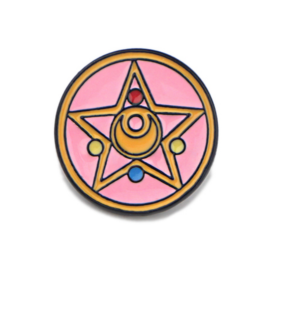 Sailor Moon Crystal Logo Pin