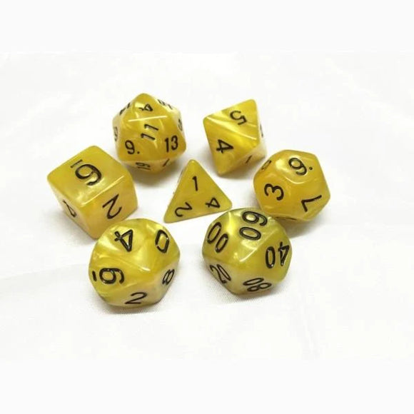 Dungeons and Dragons Dice: Yellow