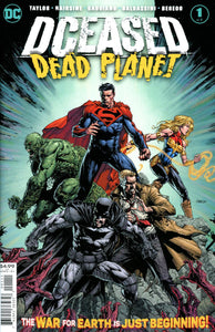 DCeased Dead Planet #1 1st print cover