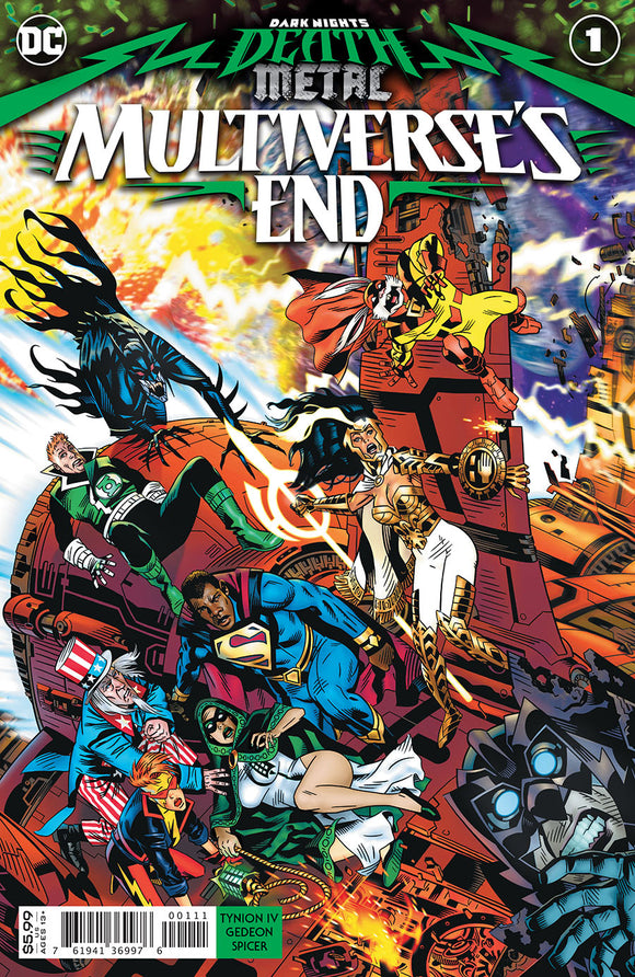 Dark Nights Death Metal Multiverses End One Shot Cover A Regular Michael Golden Card Stock Cover