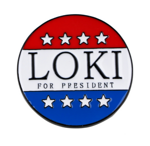Marvel Pin: Loki for President