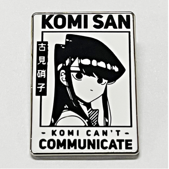Komi Can't Communicate Pin: Komi-San