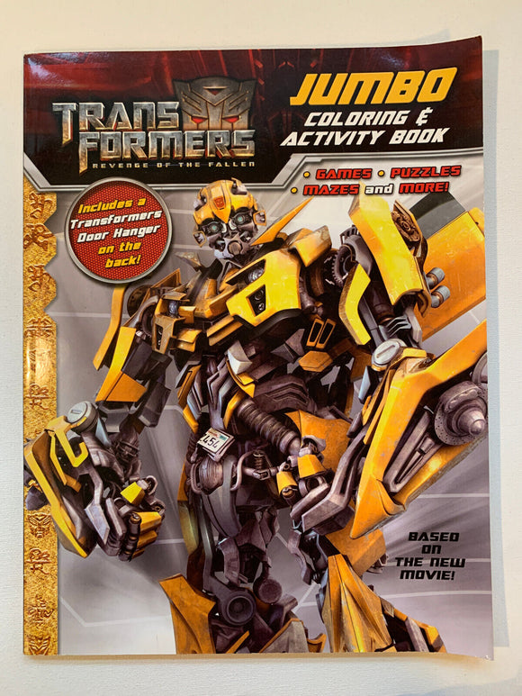 Transformers Jumbo Coloring & Activity Book (Assorted Coverart)